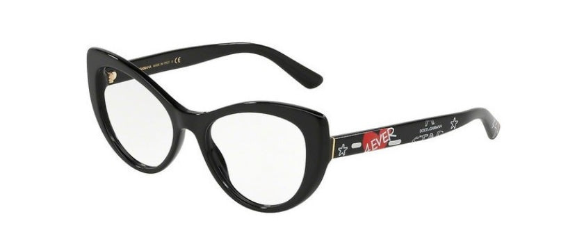 Dolce & Gabbana cat eye black frame