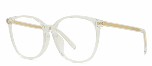 DIOR CLEAR GOLD WOMENS FRAME