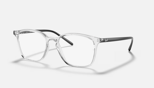 RAY BAN CLEAR UNISEX PLASTIC FRAME