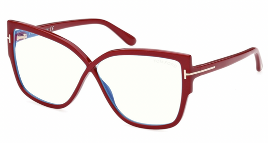 Tom Ford Red Womens Optical Frames