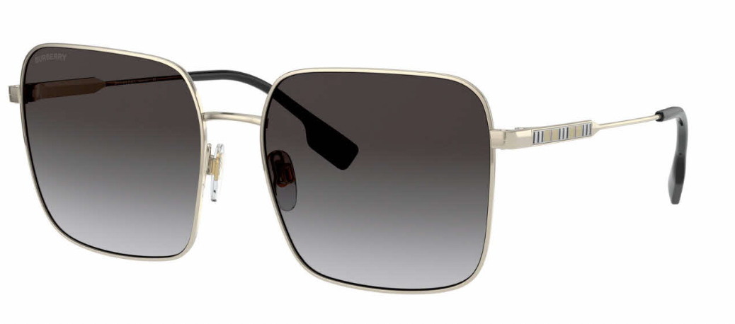 Womens Burberry Gold Sunglasses